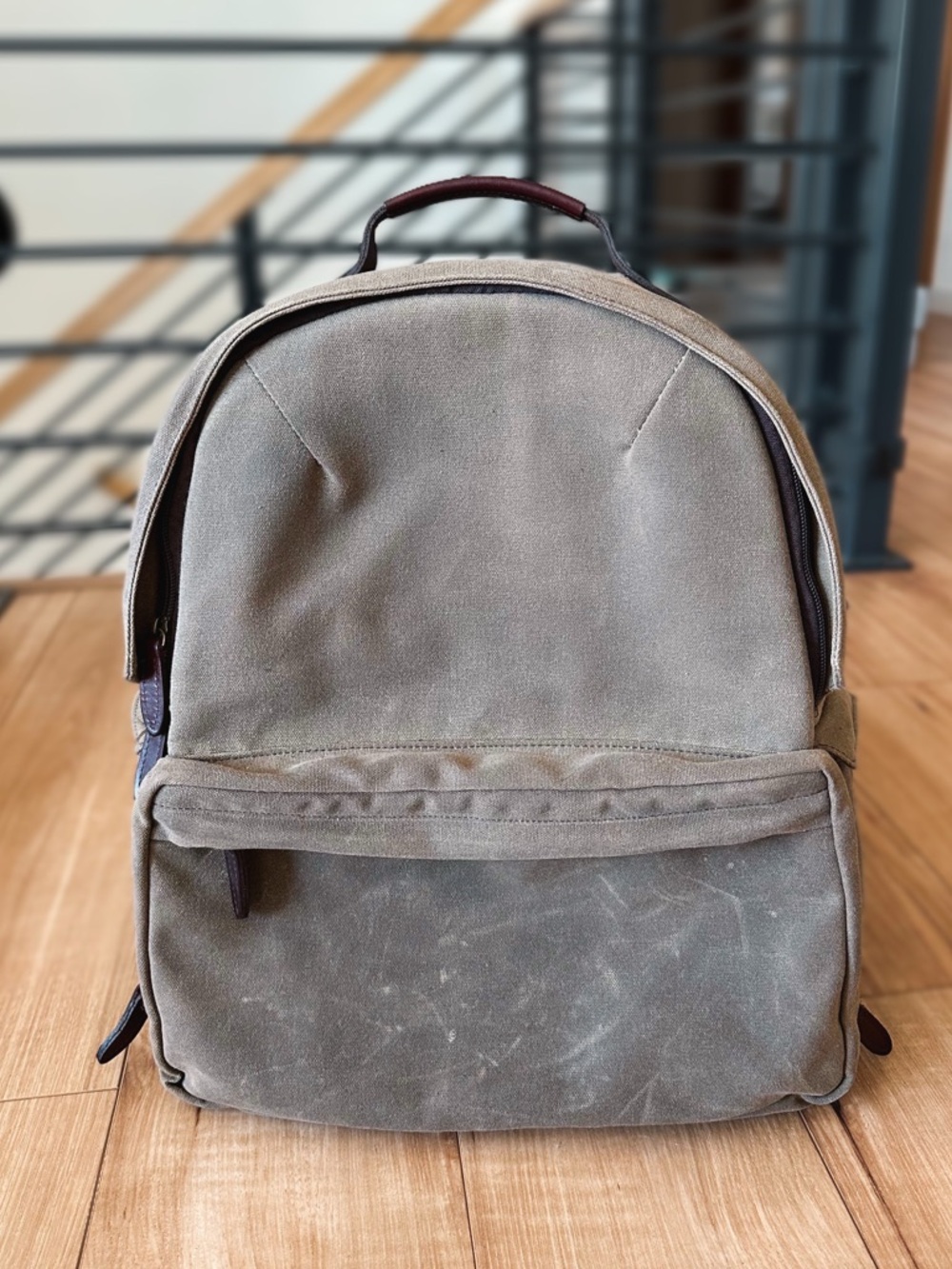 ONA Bolton Street Camera Bag - Waxed Canvas Backpack  - Everyday Carry